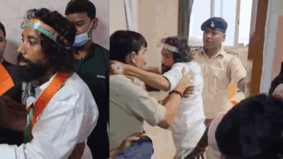 Devendra Nath Mahto was allegedly stopped by police from participating in a Tiranga Yatra at Jaipal Singh Munda Stadium on Saturday as India celebrated its 80th Independence Day. 'What kind of freedom is this?': Devendra Mahto stopped from attending Tiranga Yatra in Ranchi; watch