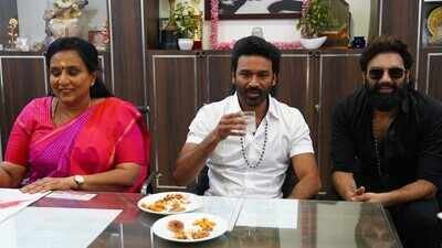 Dhanush donates new academic block to alma mater, urges students to value the language: 'It is a shame if you can't read or write Tamil'