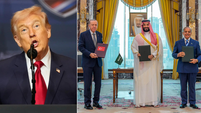 Trump hails Mecca Agreement as "big and bold step" US backs 'Islamic Nato': Trump calls Saudi-Turkey-Pakistan pact 'big, bold and important step'