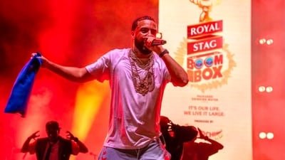 French Montana headlined Royal Stag Boombox in Hyderabad on August 22. French Montana headlined Royal Stag Boombox in Hyderabad on August 22.