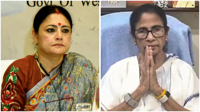 File photo: Bengal minister Agnimitra Paul and Ex-Bengal CM Mamata Banerjee ‘Violation of High Court order won't be tolerated’: Agnimitra Paul reacts after FIR against Mamata Banerjee