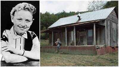 From a tiny Tennessee cabin to a global empire, Dolly Parton never forgot her roots. (Photo: Getty Images) Dolly Parton grew up with 11 siblings in a two-room Tennessee cabin without electricity or running water; in 1986 she recreated the humble home at Dollywood