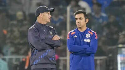 File Pic: Gary Kirsten and Gautam Gambhir (PTI Photo) ‘Gambhir a fantastic coach’: Gary Kirsten backs under-fire India coach to deliver