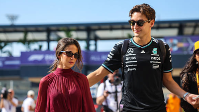George Russell and Carmen Montero Mundt (Image Source: Getty) <b>George Russell and Carmen Montero Mundt combined net worth 2026: Exploring Mercedes star’s salary, earnings, the couple’s engagement and more</b>