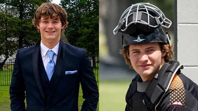 Glenwood “Bubba” Pysher was a 22-year-old college baseball catcher who was fatally shot by police in Upper Pottsgrove, Pennsylvania. (Image via: X/@nypost & Instagram/@phillycrimeupdate) <b>Who was Glenwood “Bubba” Pysher? 22-year-old college baseball player shot dead by police at wrong house</b>