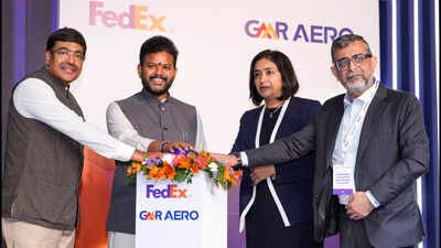 From 600 to 5,000 packages an hour: FedEx unveils $150 million Delhi cargo hub