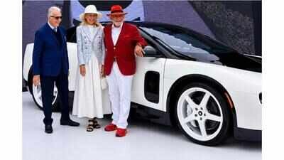 Apple shares owner since its IPO days, Florida billionaire buys Ferrari’s first EV, designed by iPhone designer Jony Ive; 87-year-old is 'known for' never selling ...
