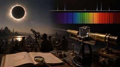 In 1868, a solar eclipse in India revealed a mysterious element in the Sun that would not be found on Earth for 27 years