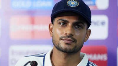 Galle: India's Captain Shubman Gill during a press conference ahead of the first Test cricket match between Sri Lanka and India, in Galle, Sri Lanka. (PTI Photo) Focus on Galle, eye on The Oval: 'Goal is to play WTC final,' says Shubman Gill