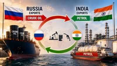 India has become an important source of gasoline, or petrol, for Russia. India buys record 2.6 mbd Russian crude oil, refines some of it and now sends it back as petrol: why one of world’s biggest oil suppliers Russia has been forced to import 1 million barrels in 2 months from India