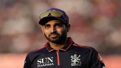 Royal Challengers Bengaluru's Bhuvneshwar Kumar (AP Photo/Ashwini Bhatia) 'That’s not something': Bhuvneshwar Kumar makes honest admission on India return