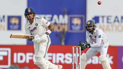 Dhruv Jurel's unbeaten 115 headlines rain-hit Day 2. (ANI Photo) Dhruv Jurel's century, early strike from Prasidh-Suthar put India in command as Sri Lanka trail by 495