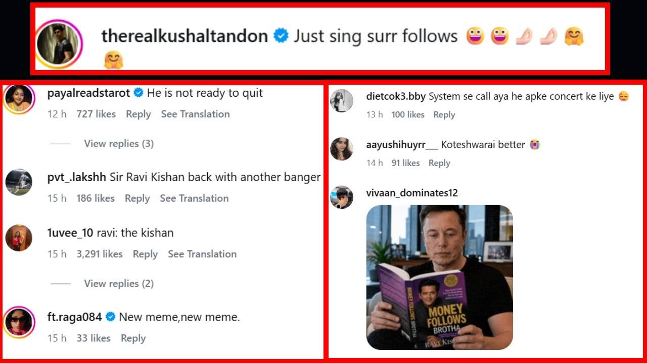 Internet reacts to Ravi Kishan's latest video