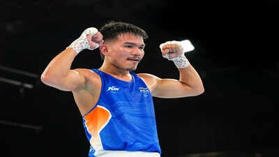 India's Jadumani Singh Mandengbam (PTI Photo) 'She kept motivating me': Jadumani Singh credits Sarita Devi for his CWG silver medal journey