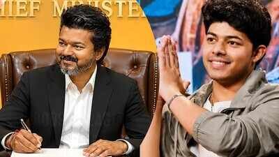 'Seeing my appa as Chief Minister is a historic revolution.., My mom is like a spy' says Thalapathy Vijay's son Jason Sanjay