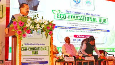 At the heart of the Hub is the Indian Heritage Garden, which brings together heritage trees propagated from historically significant locations across the country Union minister Jitendra Singh dedicates to nation first-of-its-kind ‘eco-educational hub’ in Lucknow