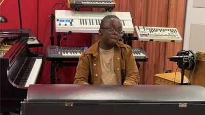 Jude Kofie at Octave Records' studio (Image Credit: PS Audio) Colorado teen Jude Kofie taught himself piano by ear at 10; a stranger bought him a $15,000 grand piano, and now he has released his debut album