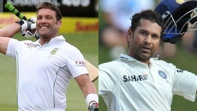 Jacques Kallis for South Africa and Sachin Tendulkar for India. (X images) Jacques Kallis for South Africa and Sachin Tendulkar for India. (X images)