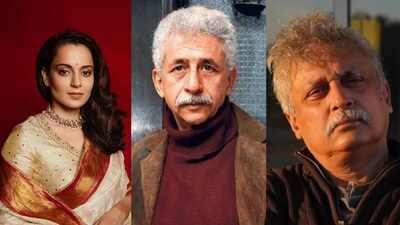 Kangana Ranaut slams Naseeruddin Shah after Piyush Mishra's reaction to his 'dog' comment: 'Woh iss desh ke hai lekin ladte padosi desh ke liye hai'