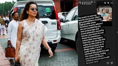 Kangana Ranaut has responded to social media users criticizing her recent remarks 'I was paid millions for those roles': Kangana Ranaut hits back at trolls sharing film clips