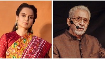 Kangana Ranaut has reacted to Naseeruddin Shah's comments about student protests. Kangana Ranaut has reacted to Naseeruddin Shah's comments about student protests.