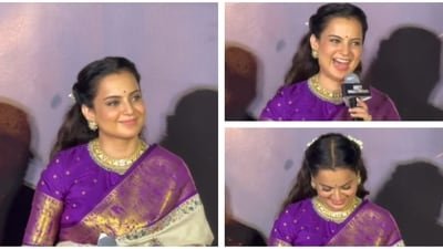 Kangana Ranaut did not expect to receive a compliment at a recent event.