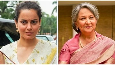 Kangana Ranaut has shared her views on Sharmila Tagore's comments. Kangana Ranaut has shared her views on Sharmila Tagore's comments.