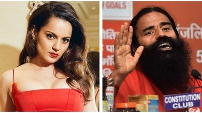 Kangana Ranaut has lashed out at Baba Ramdev for talking about her character.