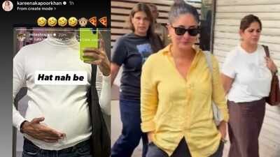 Kareena Kapoor Khan breaks silence on her viral pregnancy claims, denies in a hilarious way: 'Pagal kar dete ho yaar!'