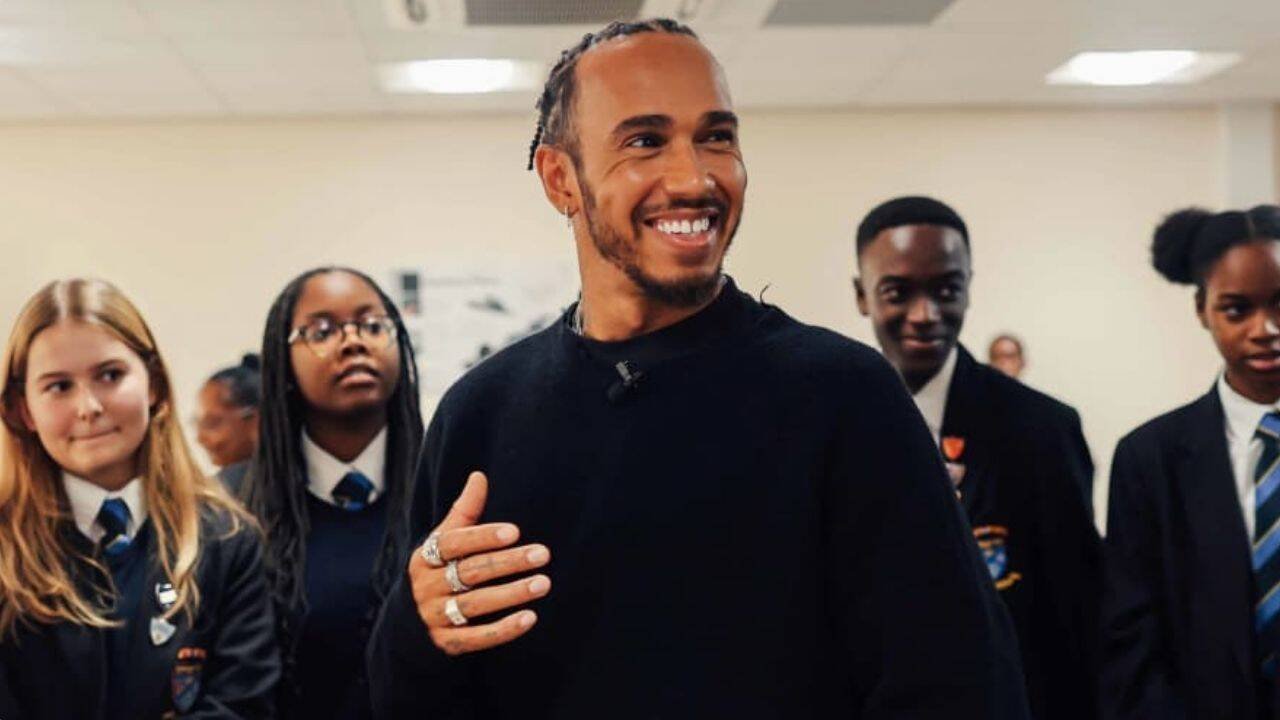 Kim Kardashian and Lewis Hamilton enjoy relaxed dockside outing