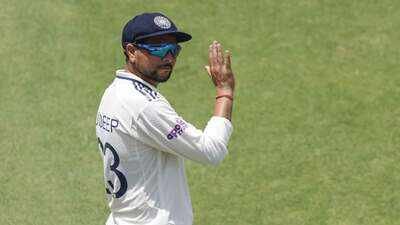 Kuldeep Yadav (BCCI Photo) 'Very, very difficult': Murali Kartik on Kuldeep Yadav's chance to become India's next spin leader
