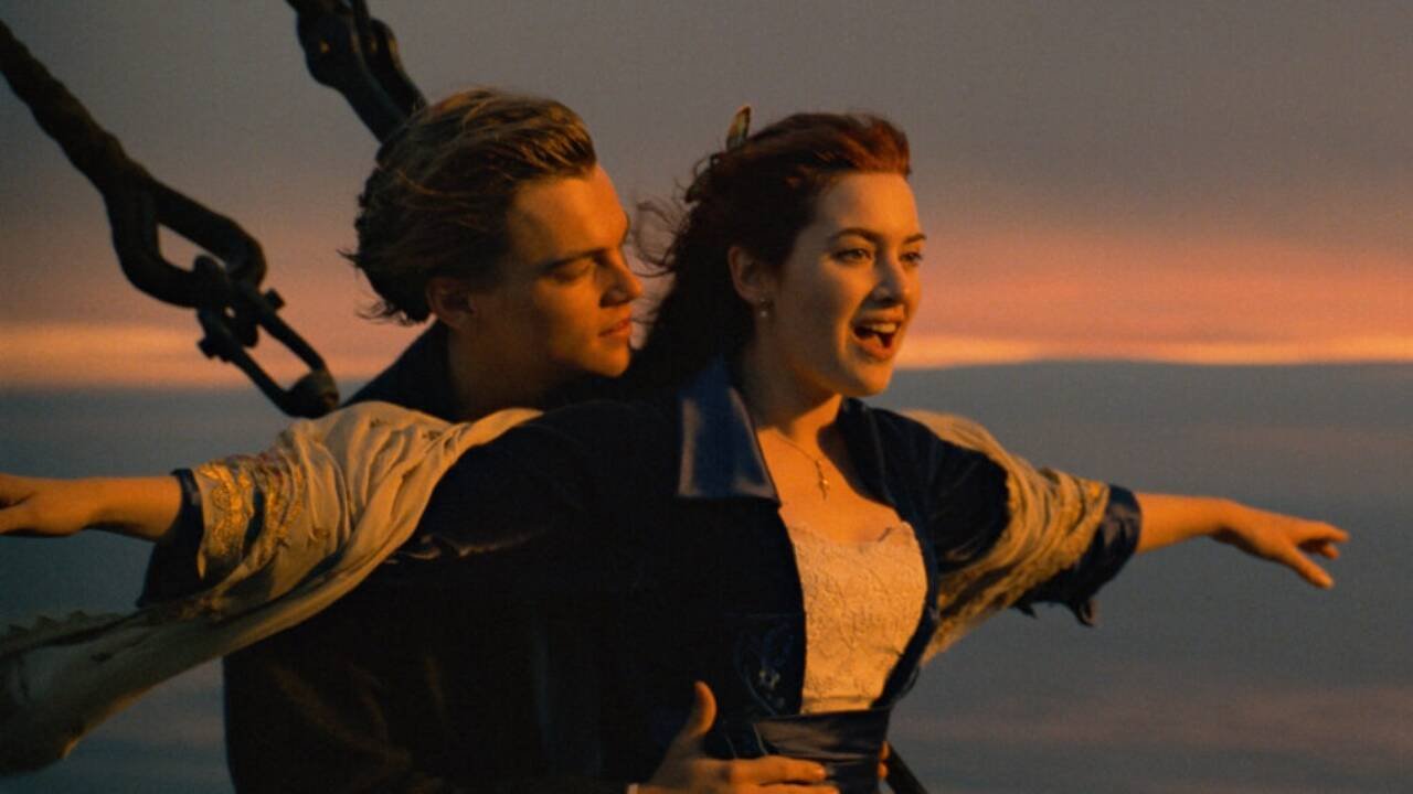 Leonardo DiCaprio in 'Titanic'