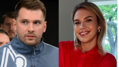 Luka Doncic was broken emotionally.(Image via Getty Images) "He was devastated": Luka Doncic's custody battle with Anamaria Goltes reportedly broke him emotionally before it began