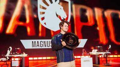 Magnus Carlsen (Image credit: Vineet Ramakrishnan/TimesofIndia.com) Giant screens, screaming fans, Magnus Carlsen: Chess at EWC 2026 gets louder on the esports stage