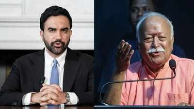 Mamdani was responding to questions about the RSS, the proposed event and protests against Bhagwat's appearance. 'I don't support the rally': Zohran Mamdani opposes RSS chief Mohan Bhagwat's Madison Square event