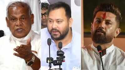 Tejashwi accused the two Union ministers of acting on the “instructions” of RSS. 'Gud khaye, gulgule se parhez': Tejashwi targets BJP-RSS amid Jitan Ram Manjhi-Chirag Paswan reservation spat