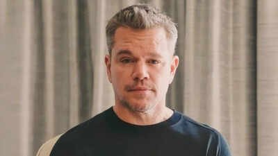 ‘The Odyssey’ Seoul premiere: Matt Damon's daughters steal the show as he walks the red carpet with his family