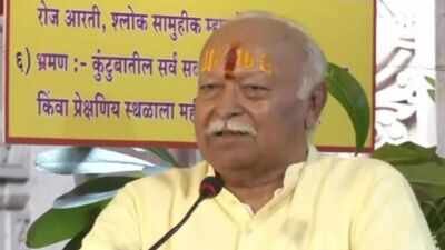 RSS chief Mohan Bhagwat (File photo) 'Many forces don't want India to become Vishwaguru’: RSS chief Mohan Bhagwat on Independence Day