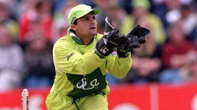 Moin Khan was a key figure for Pakistan in the 1992 World Cup. (ICC) Moin Khan was a key figure for Pakistan in the 1992 World Cup. (ICC)