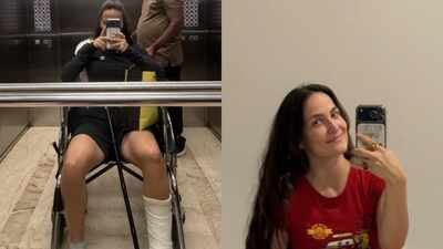 'Health comes first': Elli AvrRam suffers foot fracture after 10-kg dumbbell accident; postpones shoots