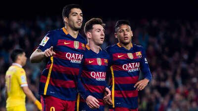 File Pic: Luis Suárez, Lionel Messi and Neymar (Getty Image/La Liga) ‘MSN’ reunion after 10 years? Will Neymar join Messi and Suárez at Inter Miami