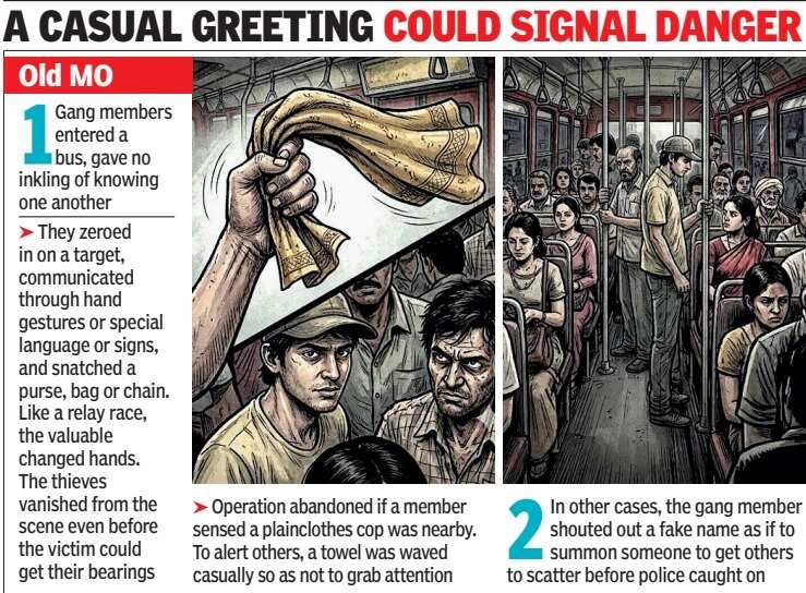 Mumbai’s thieves have, over the years, used special languages, hand signals, eye blinks, towels and fake names<br>