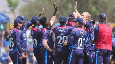 Namibia repeat South Africa upset Dewald Brevis’ 75 runs goes in vain as Namibia beat South Africa by 18 runs in tri-series opener