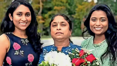 Narasamamba (centre) flanked by her daughters, a doctor and an immigration lawyer. Detained by ICE, US Green Card holder from Andhra Pradesh gets bail; kin say Indians being targeted