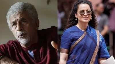 'Jab dekho Pakistan ke prem mein yeh mare rahte hain,' Kangana Ranaut defends calling Naseeruddin Shah 'lomdi' after reacting to his 'dog' comment