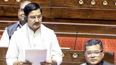 MoS Tokhan Sahu speaks in the Rajya Sabha during the Monsoon session of Parliament. (Photo: ANI) DDA puts leasehold-to-freehold conversions on hold: What Delhi homeowners need to know