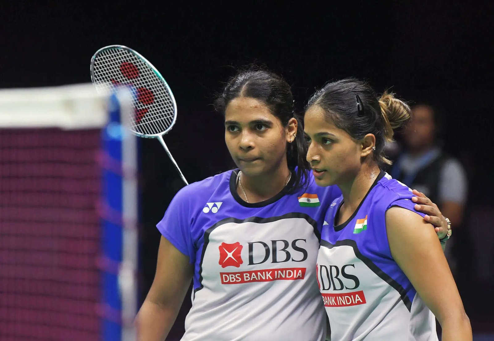New Delhi, Aug 22 (ANI): India's Treesa Jolly and Gayatri Gopichand Pullela duri...