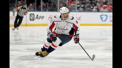 How did Washington Capitals captain Alex Ovechkin reportedly collect 33 traffic fines in Russia