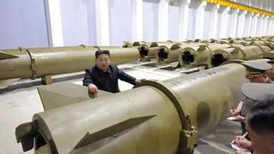 North Korean leader Kim Jong Un. Photo credit: AP South Korea rejects Trump's claim; estimates Kim Jong Un has 80-120 nuclear weapons