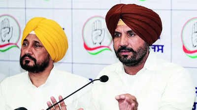 Dissident netas, including Charanjit Channi (L), have been seeking the replacement of Amarinder Raja Warring as the Punjab Cong chief Dissidents push for Hindu Pradesh Congress Committee chief to end Punjab crisis
